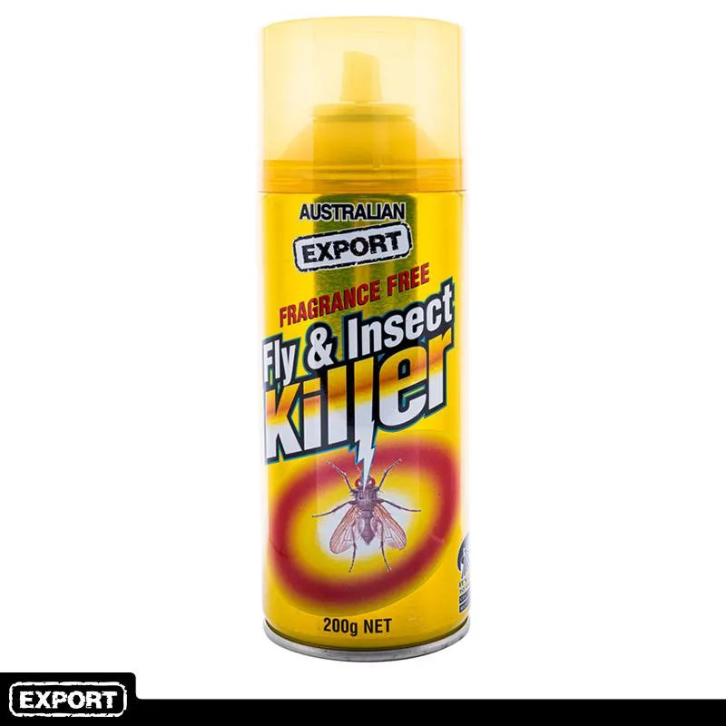 [EX2002] Export Fly Spray Fragrance Free 200g