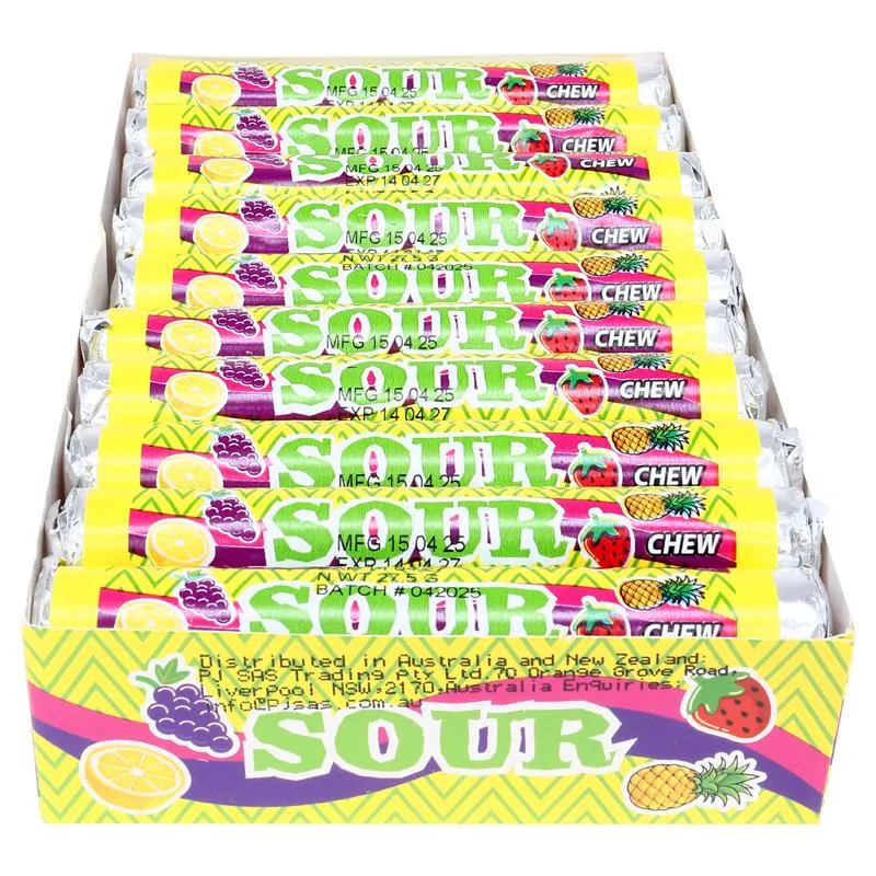 Sour Chew Candy Pack 27.5g