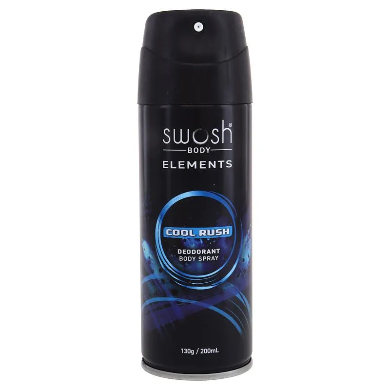 Swosh Body Deodorant Spray 200mL - Cool Rush