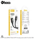 boco. B89CC Type C-C 60W Charging Data Cable 2M Black