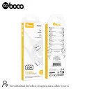 boco. B120CA Type C Charging Data Cable White