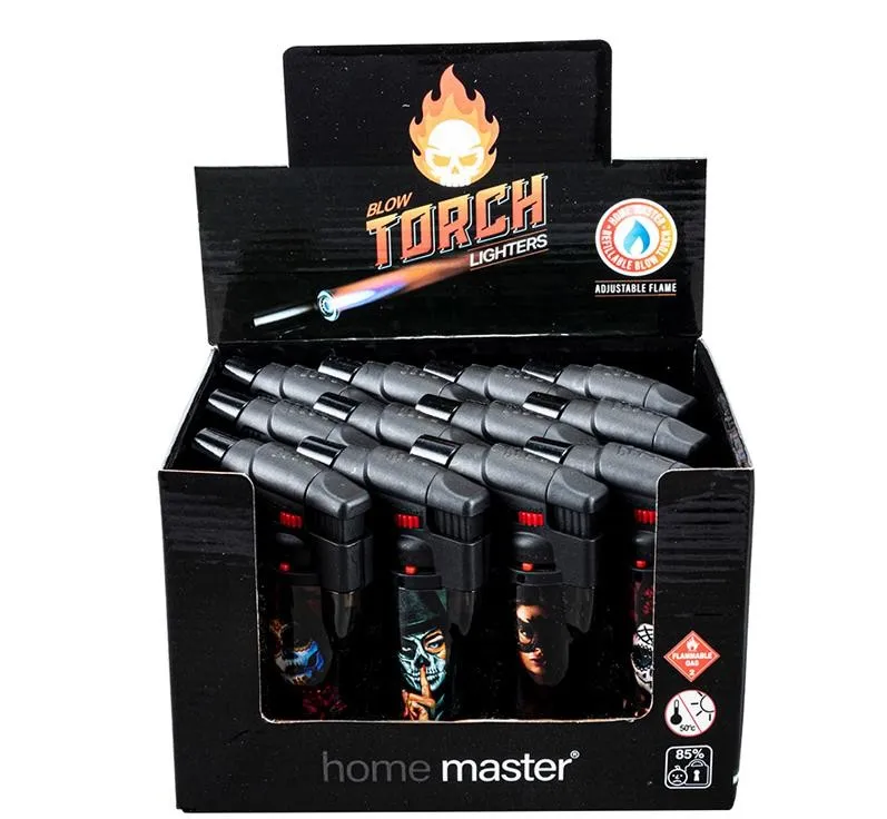 Lighter Gas Blow Torch Refillable - Assorted Sexy Ladies Designs