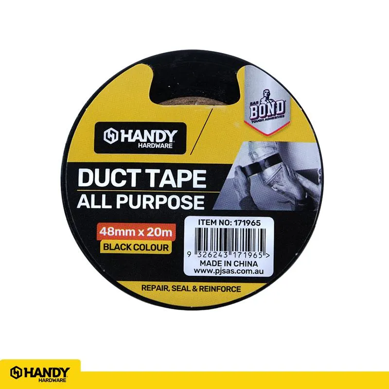 Handy Tape Duct Tape Black 48mm x 18m