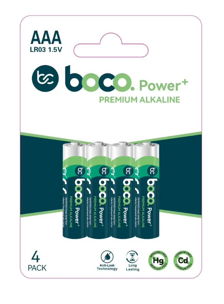 boco. Power+ LR03 AAA 4pk
