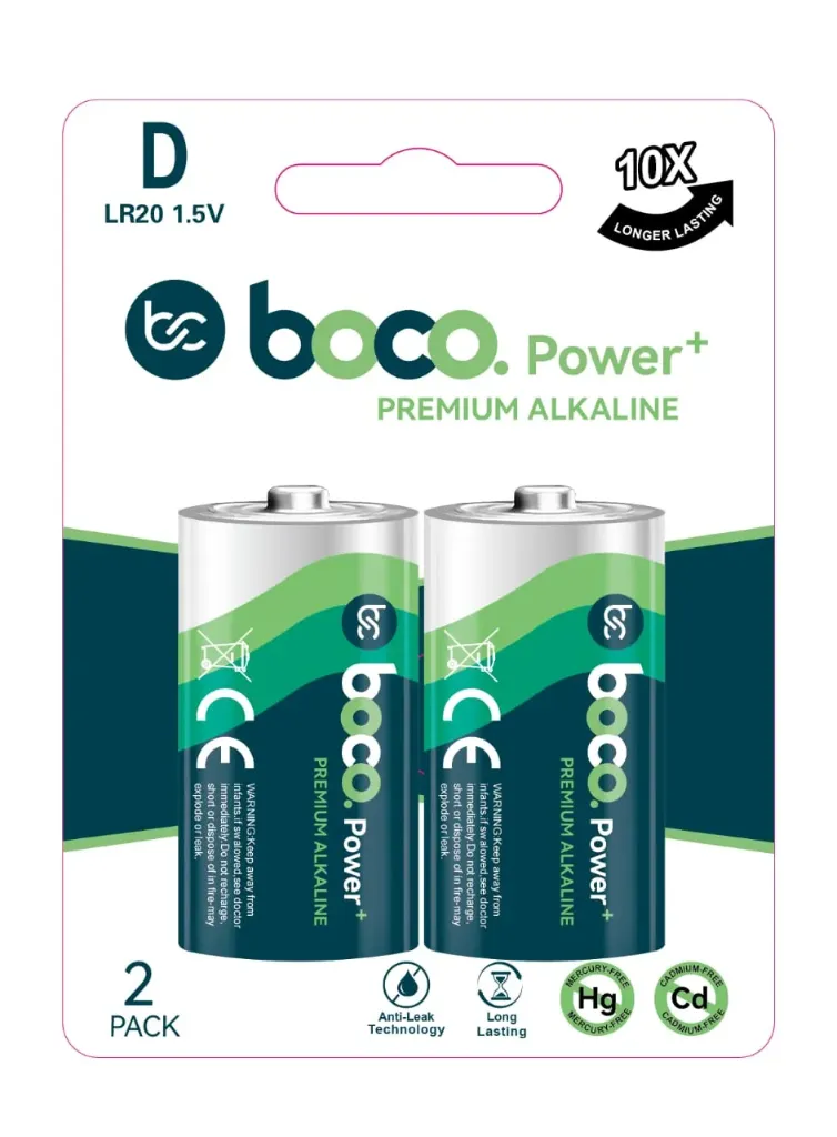 boco. Power+ LR20 D 2pk