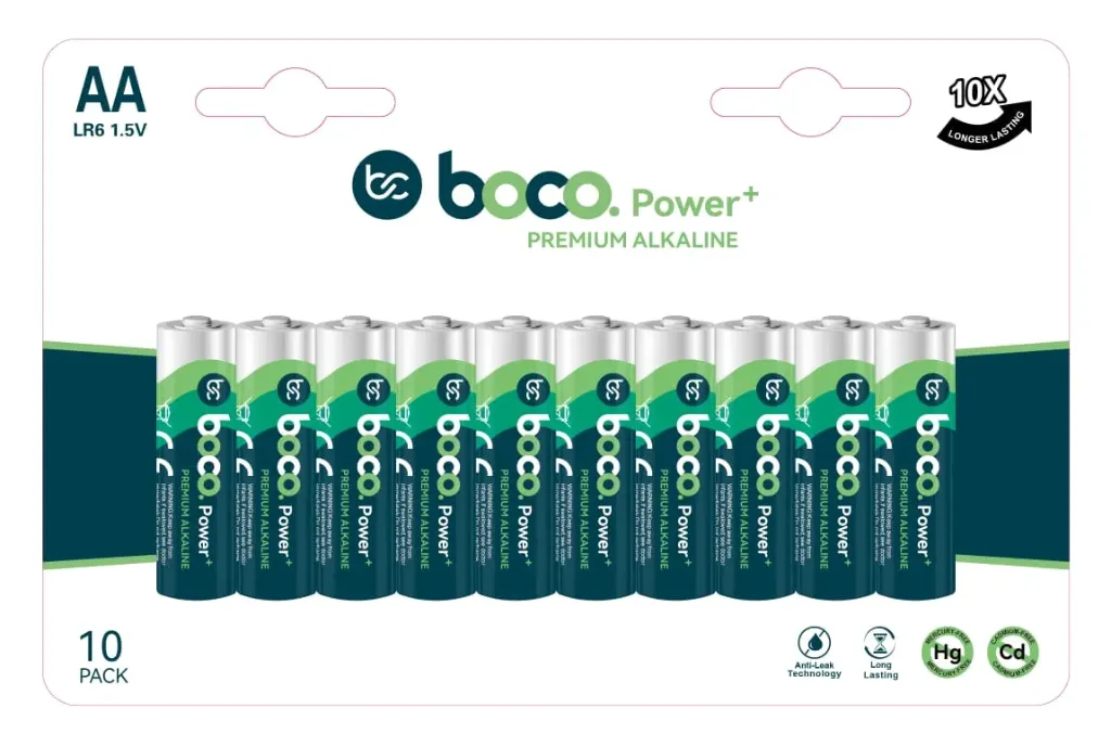 [BLR610P] boco. Power+ LR6 AA 10pk