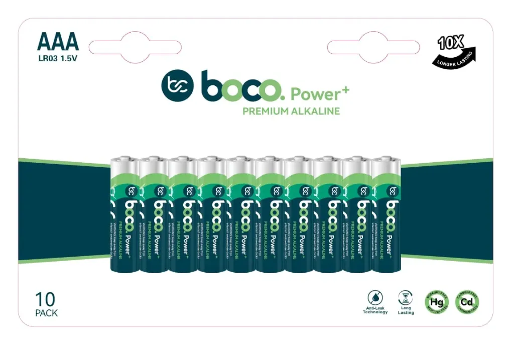 boco. Power+ LR03 AAA 10pk
