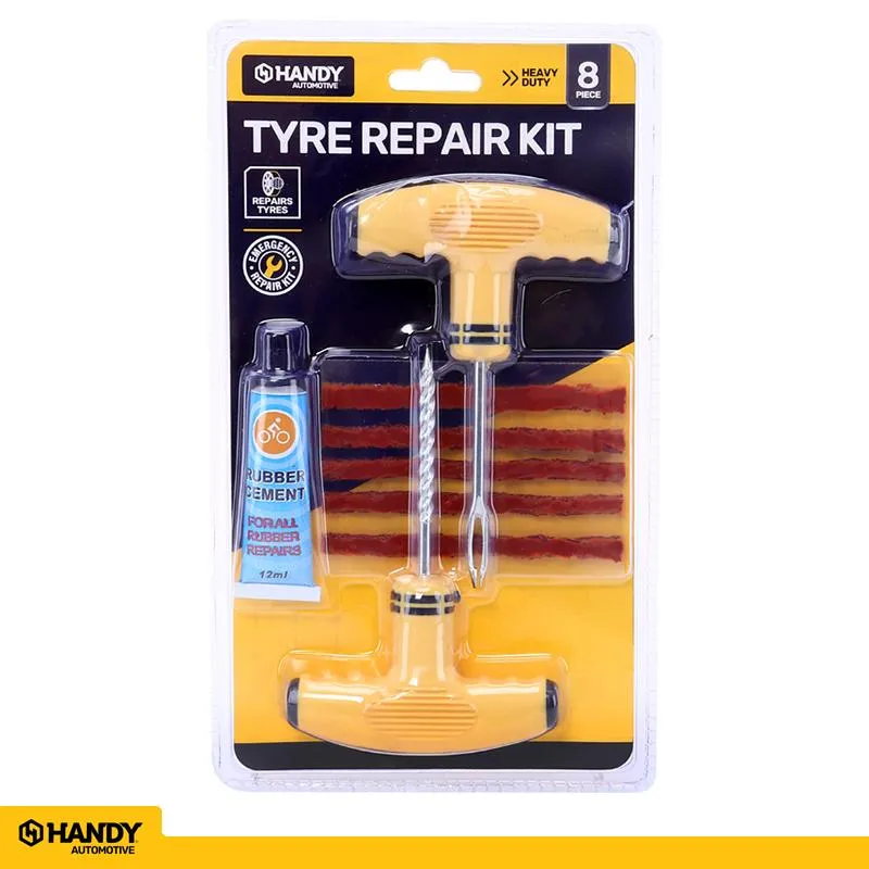 Handy Tyre Repair 8pc Kit